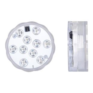 新款led充电鱼缸灯遥控装饰灯漂浮七彩吸盘水底灯防水专用潜水灯