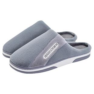 上海回力大脚丫棉拖鞋男士46码大号家用防滑大码47男款毛拖鞋冬天