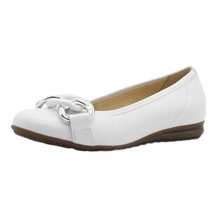 德国全进口Gabor嘉步嘉宝女鞋春夏新品经典扣饰宽版低跟单鞋62625