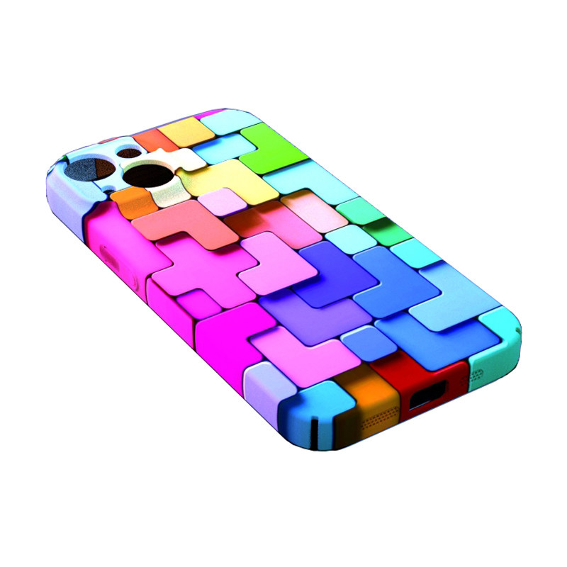 奔斯特适用于iPhone16e苹果11彩色xr12mini俄罗斯方块8硬壳se2保护套15promax小众手机壳14ma