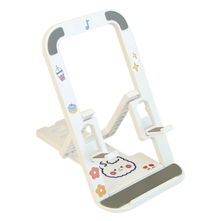 简约可爱桌面手机支架可折叠便携随手看电视追剧学生宿舍平板两用