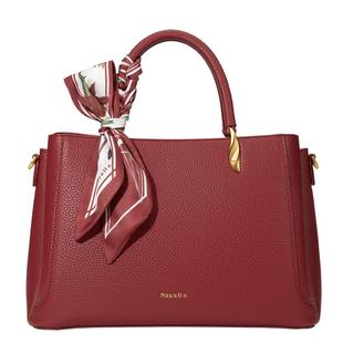 NU纽芝兰妈妈包手提红色包包2026新款大容量婚包高级感单肩斜挎包