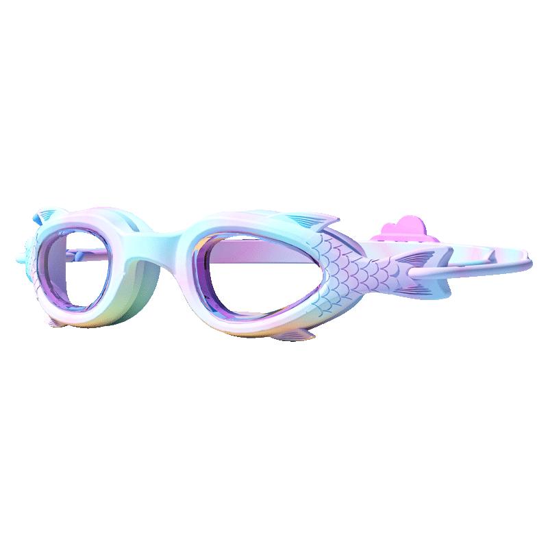 漏水包退！羽克兒童卡通泳鏡