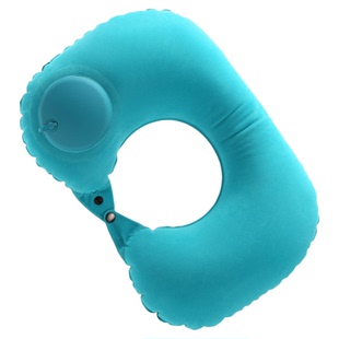 充气u型枕旅行枕便携飞机护颈枕颈椎u形枕靠脖高铁长途车睡觉神器