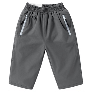 男童加绒登山长裤宝宝秋冬2025新款童装儿童保暖裤冬季小童裤子潮