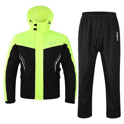 雷翅摩托车雨衣雨裤套装男女骑行