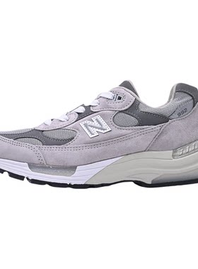 NEW BALANCE NB男女复古鞋元祖灰992低帮百搭休闲跑步鞋U992GY-D