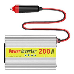 12V转220V车载电源转换器逆变器150W200W300W电源切换器带5VUSB