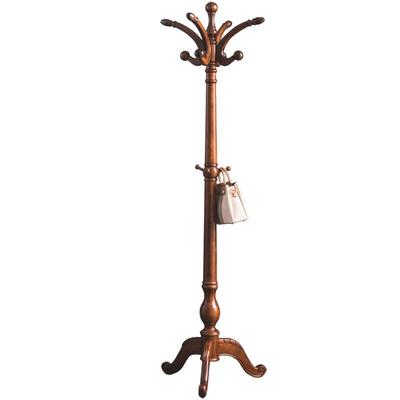 欧式实木衣帽架卧室落地挂衣架