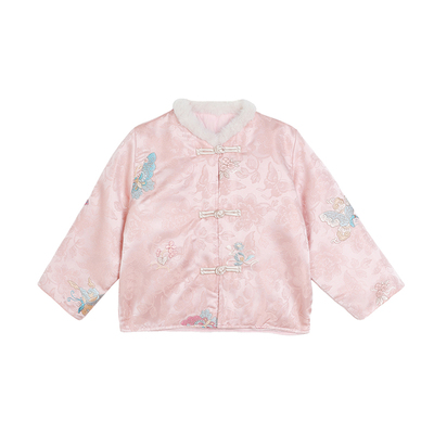 小O宝OKids童装女宝宝唐装外套