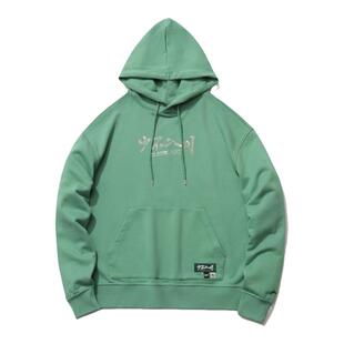 李宁BADFIVE少不入川男女透气宽松运动套头连帽休闲卫衣AWDR423