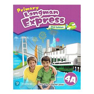 进口正版香港朗文小学英语Primary Longman Express 4A学生书+workbook 培生PLE英语 民办小学教材四年级上册含答案朗文家激活码