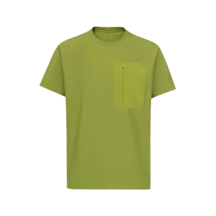 Dualis 桑特家平替夏季男士短袖男全压胶无缝短袖宽松圆领纯色T恤