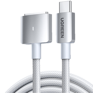 绿联macbook充电线typec转magsafe3磁吸数据线适用苹果笔记本pro电脑充电器线airpd快充140WT型M2M3款16寸13