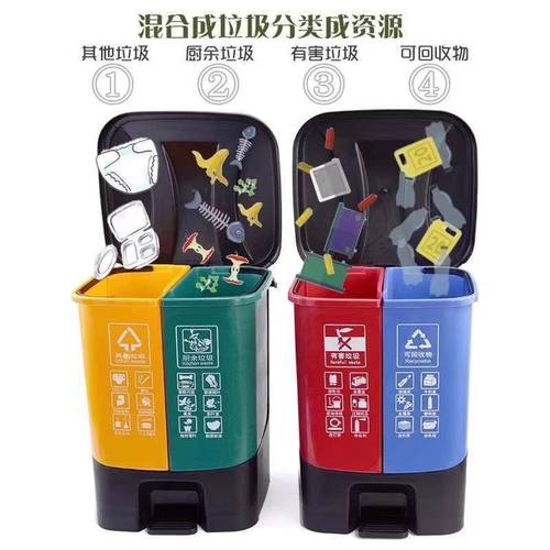 上海干湿分离垃圾桶模具  户外分类垃圾桶模具制造 精密模具