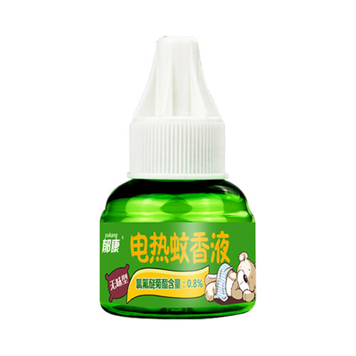郁康电蚊香液套装驱蚊液电热灭蚊子水液体家用无味插电式10液4器