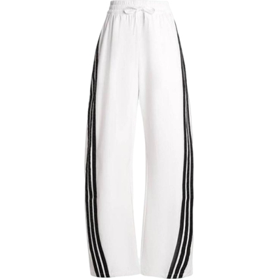 adidas阿迪达斯女子BANANA三条纹宽松舒适运动休闲长裤KB5223