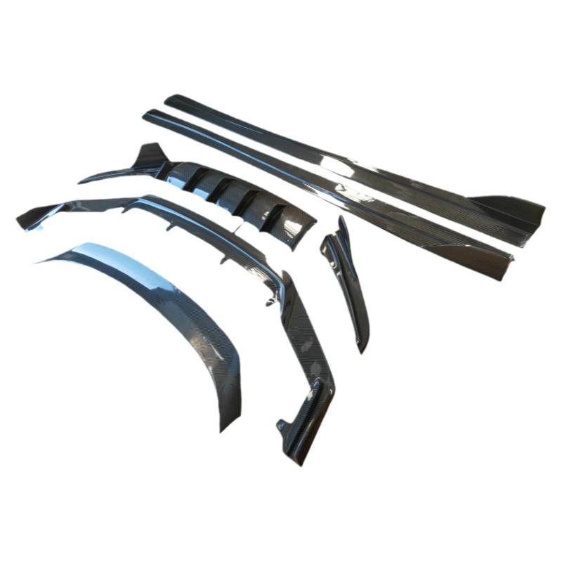 适用雷克萨斯13-19款IS300 350 200T改碳纤尾翼顶翼后扰流定风翼