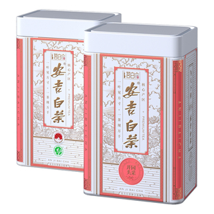 开园头采安吉白茶2025新茶特级绿茶嫩芽罐装茶叶官方旗舰店正品