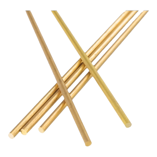 H62黄铜棒毛细铜棒实心圆铜条电极铜1 1.2 1.5 1.8 2 2.5 3 3.2mm