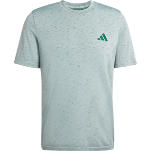 Adidas/阿迪达斯官方正品舒适年男士休闲运动健身短袖T恤KC8145
