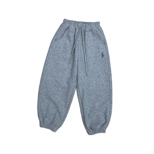 儿童棉质运动裤男童休闲裤女童卫裤中大童长裤宝宝宽松裤子春秋款