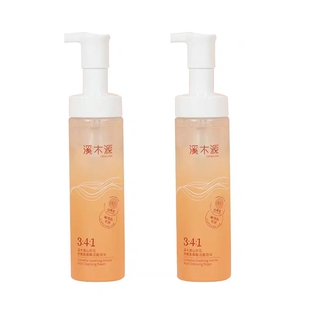 溪木源山茶花氨基酸洗面奶积雪草洁面乳层孔菌洁颜露洁面慕斯泡沫