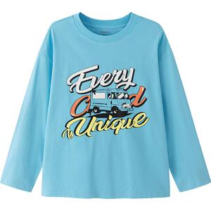 巴拉巴拉童装男童长袖t恤儿童秋装速干