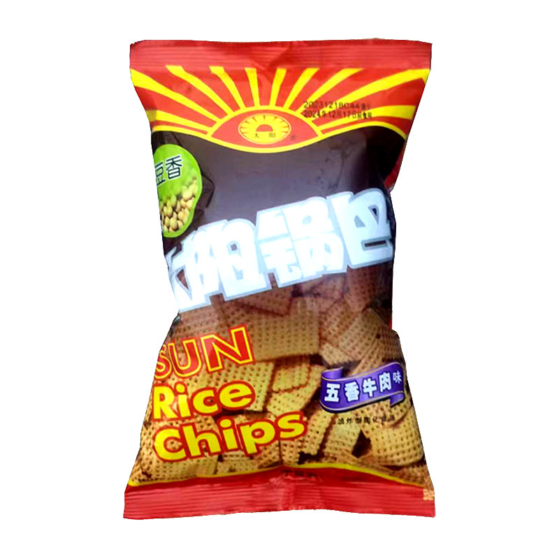 太阳锅巴豆香系列6袋组合