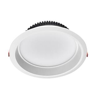 SCON嵌入式筒灯led天花灯嵌入式孔灯射灯客厅吊顶洞灯防雾筒灯