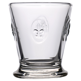 法国进口LAROCHERE鸢尾花玻璃杯透明杯子耐热水杯高脚酒杯水壶女