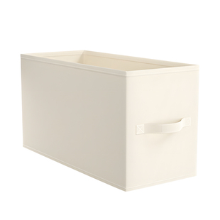 日本窄长型收纳盒长方形布艺衣柜衣服收纳箱抽屉式整理神器深夹缝