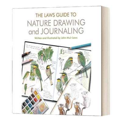 英文原版自然绘画日志法律指南
