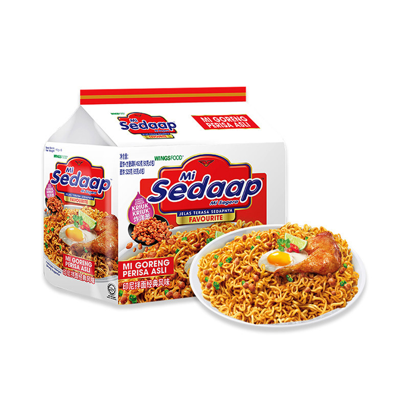 Mi Sedaap辉英喜达印尼进口干拌面方便面捞面速食