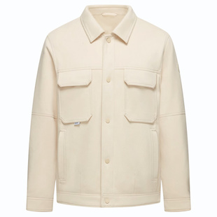 波司登冬季爆款男夹克工装短款羽绒服男士时尚夹克衬衣领潮流外套