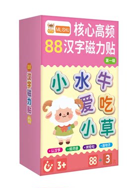 汉字拼字识字磁力冰箱贴