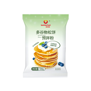 新博明儿童松饼粉捏捏袋宝宝早餐华夫饼粉无煎饼添加铜锣烧预拌粉