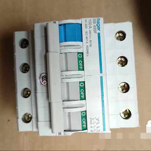 询价-海格隔离开关SB499F断路器，4P 100A，，成