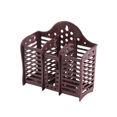 免打孔壁挂式加厚三格筷笼