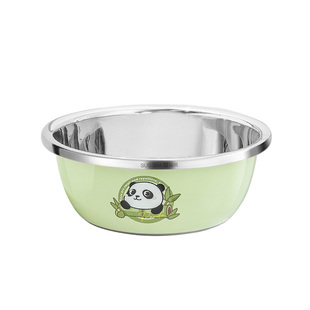 国风不锈钢盆304食品级洗菜盆沥水篮家用厨房凉拌菜专用盆铁盆子