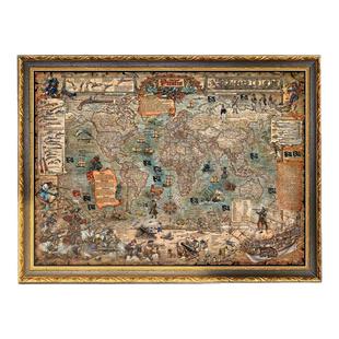 HEYE拼图玩具古老世界地标2000片成人版世界地图动物世界地图