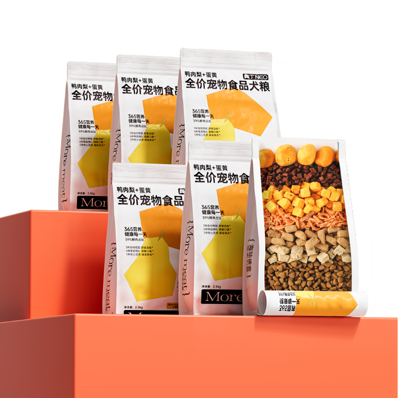 【618预售抢先加购】奥丁鸭肉梨狗粮通用泰迪柯基金毛小型犬30斤