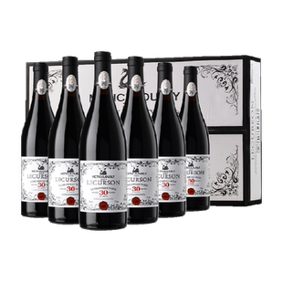 法国进口红酒整箱微醺半甜红葡萄酒送礼盒菲特瓦750ml*6瓶