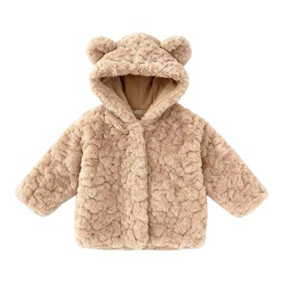 儿童冬季连帽防风棉服