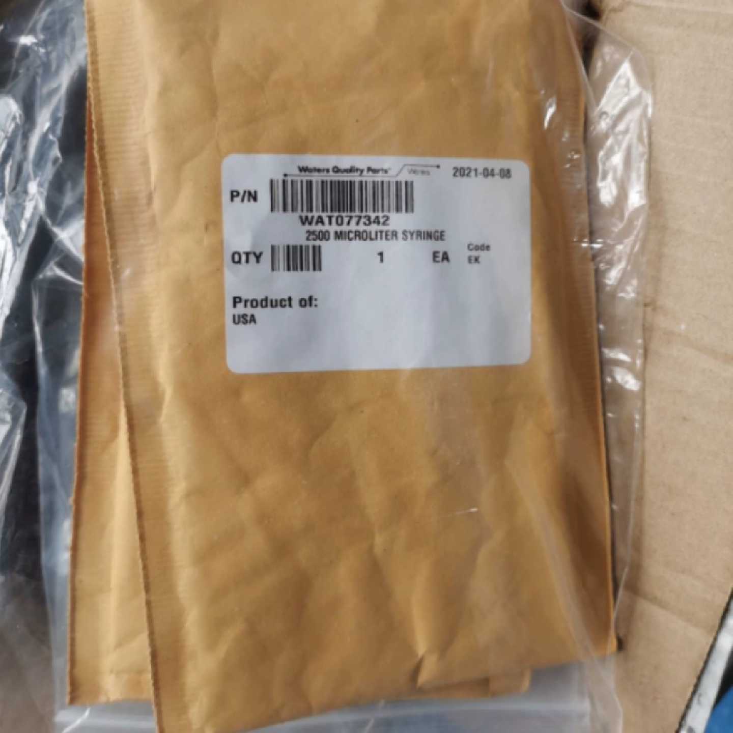 议价沃特世 water进样注射器 2.5ml wat077342   150