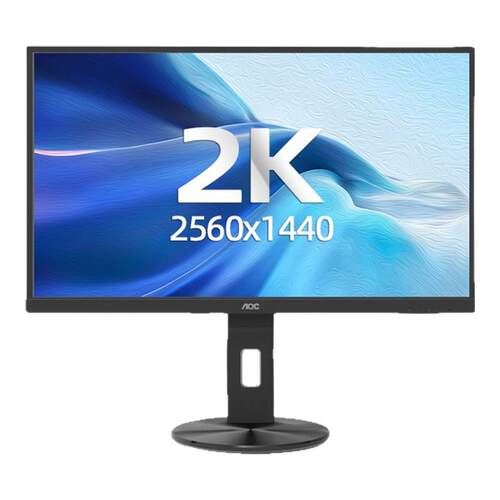 AOC27英寸2K120Hz高清显示器IPS家用办公设计轻游戏4K屏幕Q27B30