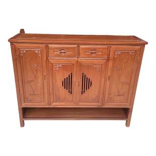 红木实木鞋柜进口菠萝格木门口放鞋柜金花梨森1米38高档收纳柜