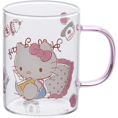 helloKitty家用玻璃杯漱口杯