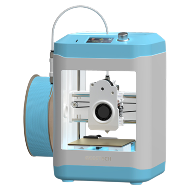 GEEETECH捷泰技术 3D打印机家用桌面级高精度静音免调平儿童教育DIY模型 APP控制WIFI连接新手玩具三D打印