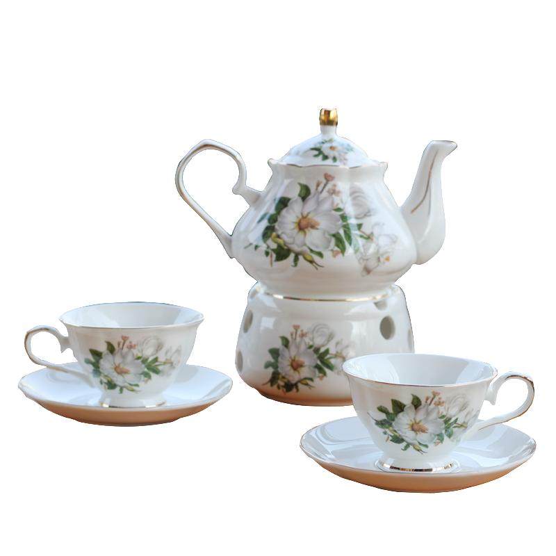 养生花茶壶套装美容院煮茶炉杯碟